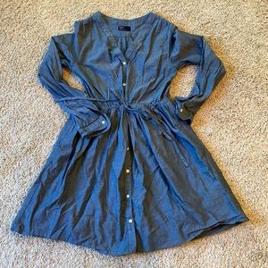 Chambray Gap Dress